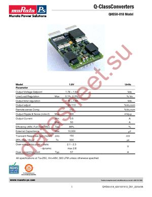 QHS50-018-0C datasheet  